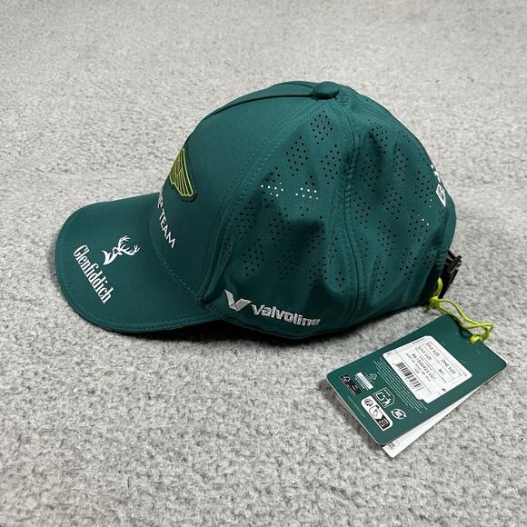 Aston Martin F1 Racing Team Hat Baseball Cap Adjustable Aramco Formula One - Picture 5 of 11
